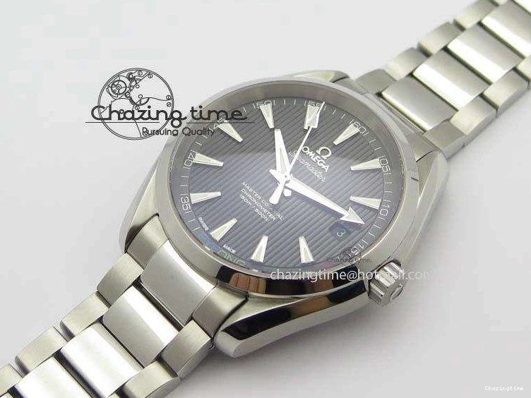 0101 Versatile Aqua Terra ‘PyeongChang 2018’ JHF Best Edition Black Dial On SS Bracelet A 8204